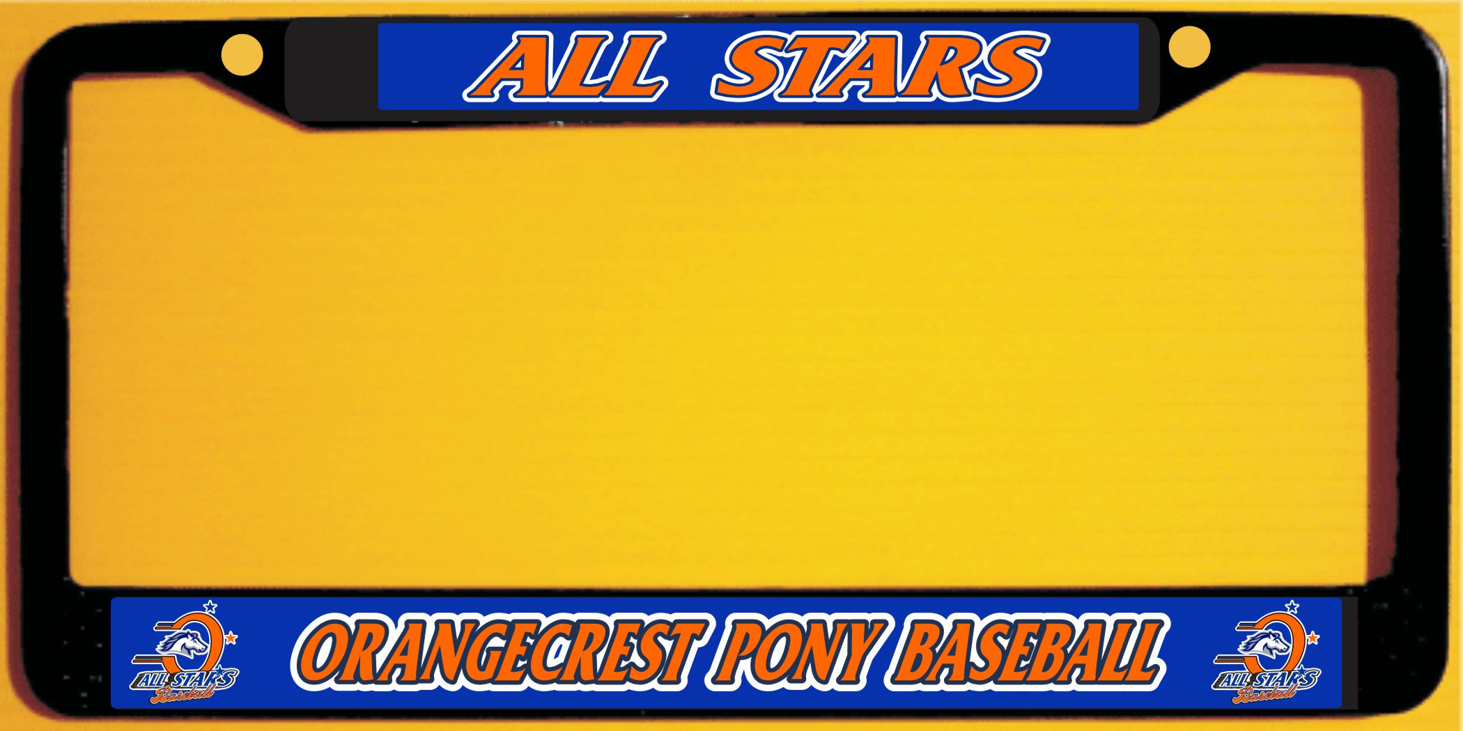 Orangecrest Pony Baseball All Stars Custom Hoodie 2