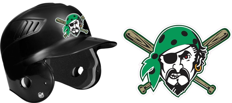 Greenland Pirates Baseball Helmet Decals & Stickers