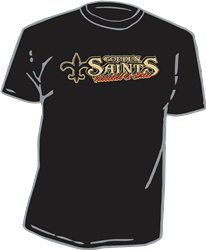 Custom Golden Saints Football & Cheer  T-shirts