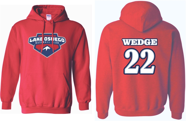 Custom clearance baseball hoodies