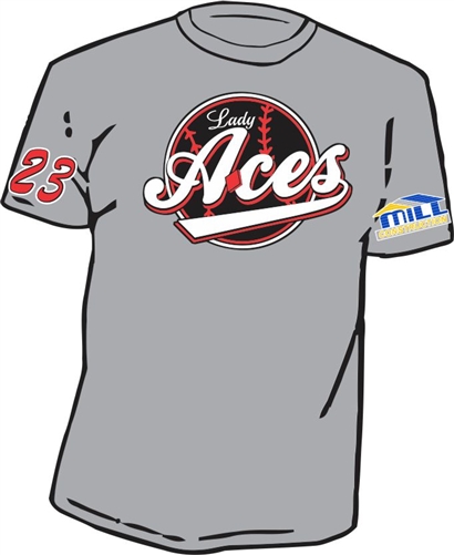 LA Lady Aces - T-shirt